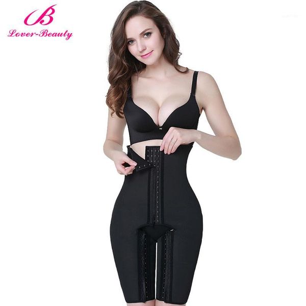 

wholesale- lover beauty women's shapewear full body shaper latex waist trainer firm control butt lifter&bodyshaper bodysuit waist shape, Black;white