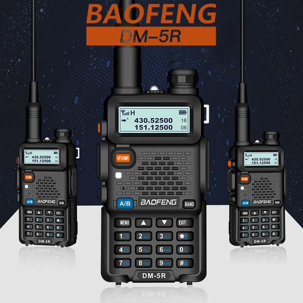 

walkie talkie baofeng dm-5r tieri tierii digital dmr two-way radio vhf/uhf dual band dm5r