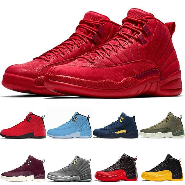 

with box 12s winterized wntr red mens shoes the master flu game taxi 12 men sport sneakers trainers