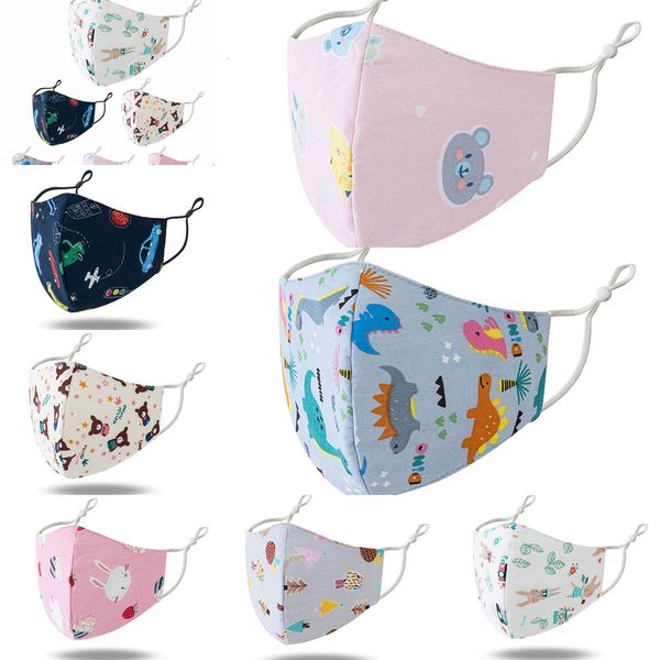 

kids masks fashion face mask 3d black white washable breathable thin three dimensional facemask boys girls individually wrapped 8 nd2h5