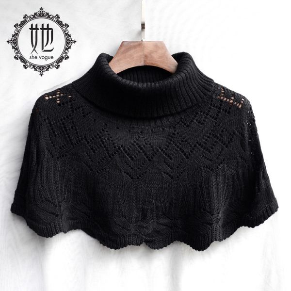 

high woollen knitted bib korean version of autumn winter cervical protection warm cover, shawl and versatile fake collar children, Blue;gray