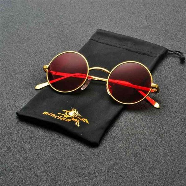 

retro hippie glasses white oval round sunglasses women men brand designer metal mirror sun glasses cute shades nx, White;black