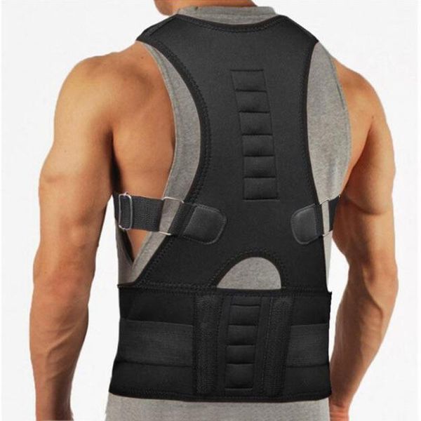 

waist support 2021 neoprene back sports belts supports posture correction lumbar for black corsets1, Black;gray