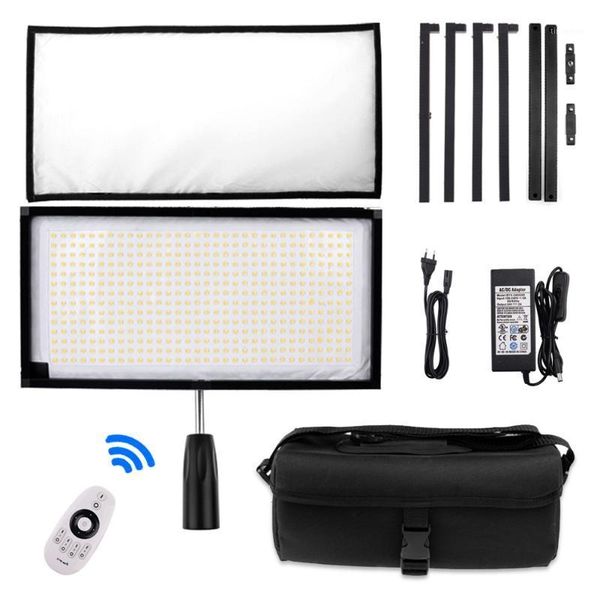 

flash heads travor unique design bi-color fl-3060a flexible led light 448pcs leds 3200k 5500k 2.4g remote contol for pography shooting1