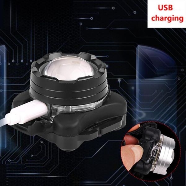 

headlamps focusing cob headlight 3 modes dual light sources for home outdoor fishing lamp lighting color white actual lumen 300lm1