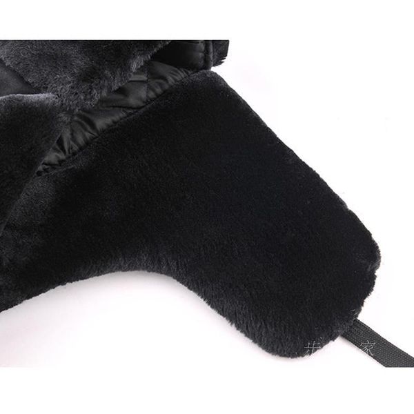 

кокк шляпа бомбардировщики женские зимние шляпы для мужчин женские толстые теплые меховые бархатные холодные шапки костяное мужское ухо защи, Blue;gray