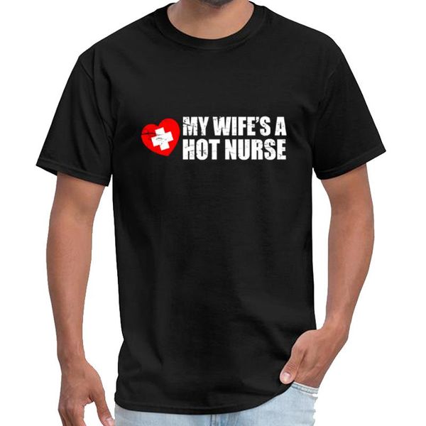 

custom my wife is a nurse t shirt homme homme white t shirt s-6xl tee sport hooded sweatshirt hoodie