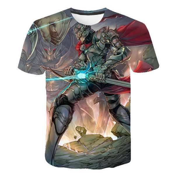 

hero overlord retro print 3d print shirts plus size hentai aesthetic men clothing