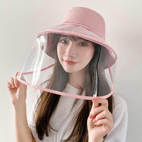 

panama hat summer bucket hats big brim transparent tpu protection removable fisherman hat sun cap bbyonx alice_bag, Black;white