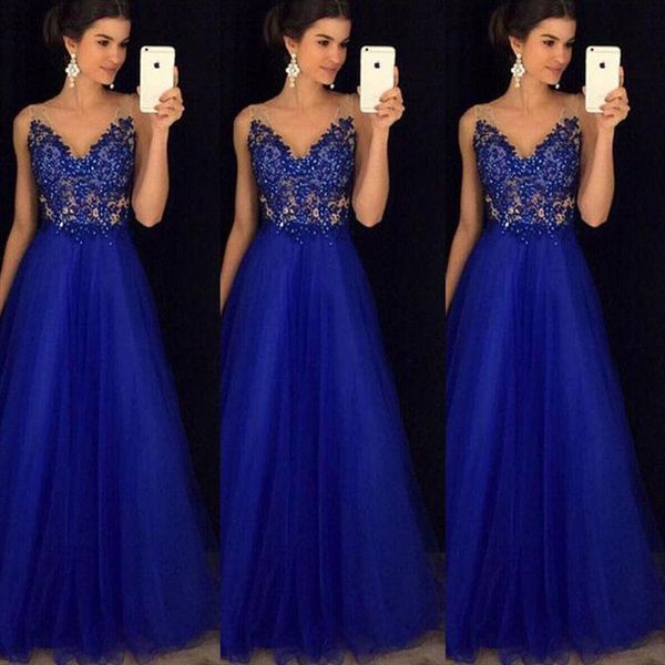 

women formal lace blue dresses ladies sleeveless bridesmaid long party ball prom gown mesh dress female slim elegant dress, Black;gray