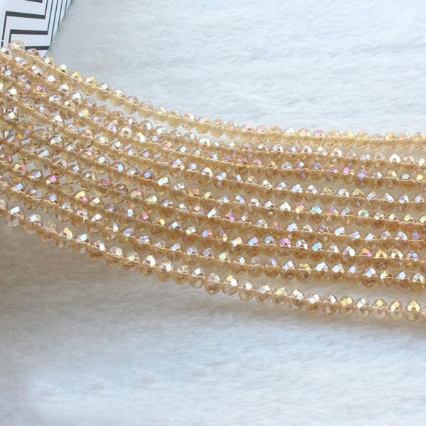 

beauchamp 4 * м хрустальные чешские бусины rondelle грановитая ab цвет diy заключений ювелирных изделий браслет spacer серьги ожерелье аксес