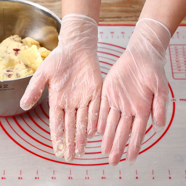 

disposable art pieces new20 pvc gloves exhibition of food grade snow crispy nougat for household, kitchen, beauty and baking