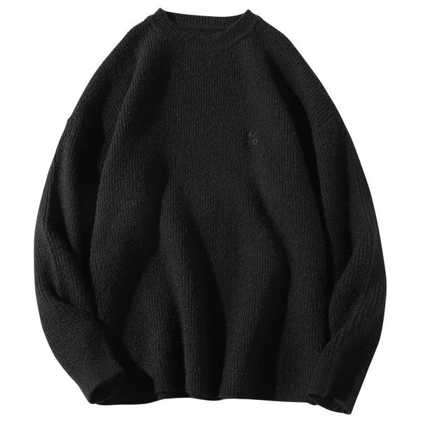 

men's new bottoming sweater knitted pullovers sweaters 10 colors, White;black