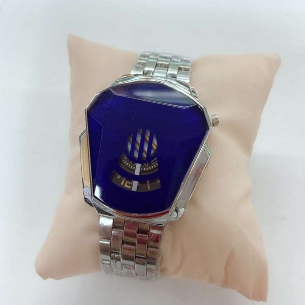 

second transformers lovers men's steel belt plate and women's watchc6rk, Slivery;brown