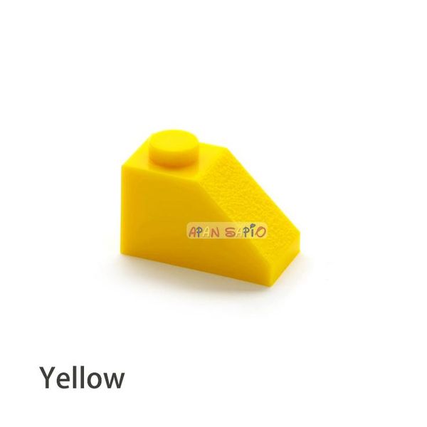 

120pcs diy строительные блоки толстые фигуры кирпичи склон 12colors обучающие креативный размер совместимость с lego игрушки для детей bbybr