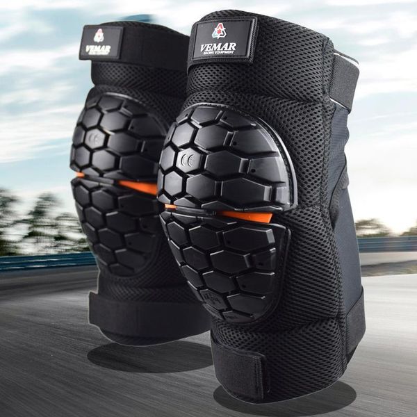 

motorcycle armor knee pad protection protector motocross equipement moto cross guard support elbow protective rodillera moto1