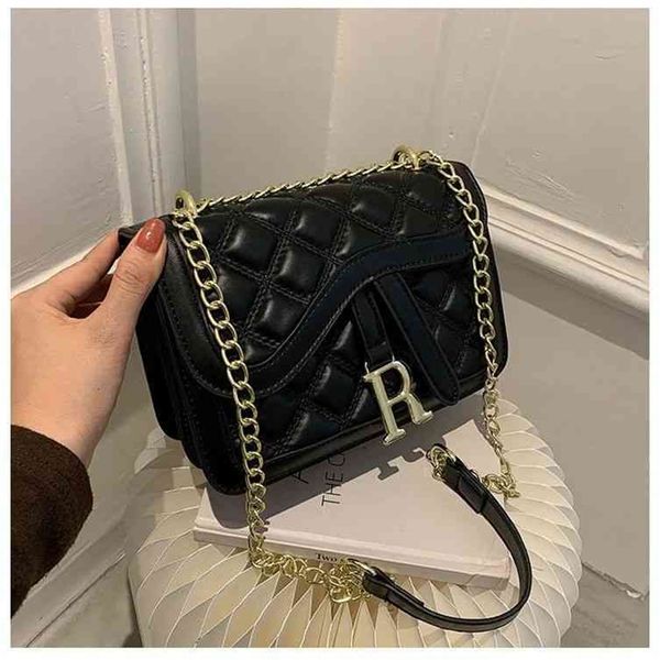 

designer sale small bag female autumn new fashion lingge chain small square versatile ins net red single shoulder messenger bag