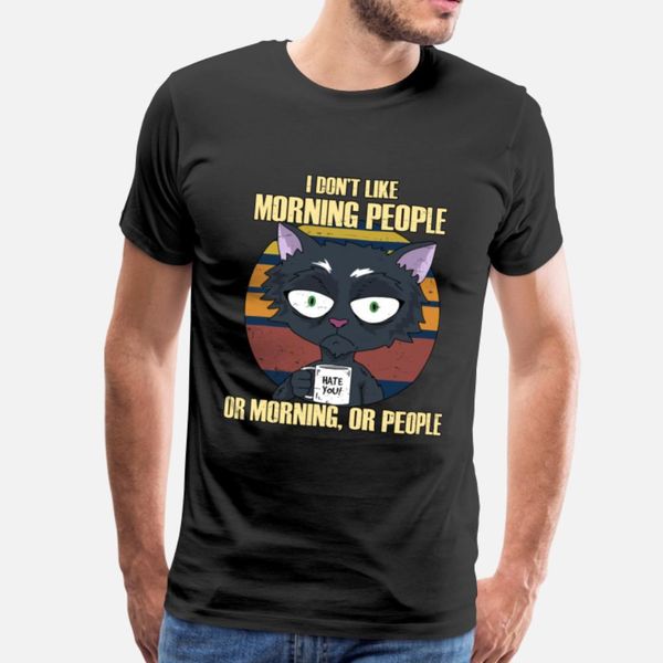 

i don't like morning people or morning, or people. designers graphic t shirt classic print design tracksuit hoodie sweatshirt