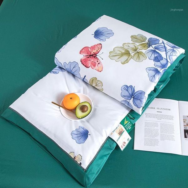 

nordic style silky smooth summer quilt air conditioning comforter washable travel nap bedspread adults summer cool bed quilts1