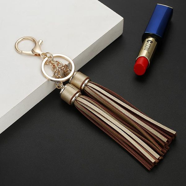 

faux leather long trim fringe woman diy bag key chain jewelry make accessories crafts tassels garment sewing decoration pendant h wmtrax