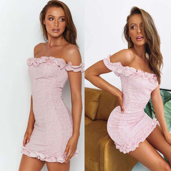 

floral print small fresh and 2020 sweet dress, Black;gray