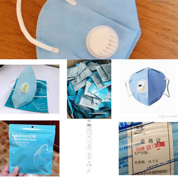 

pollution half arrival foldable 2020 new face air dust mask with valve 2 filter