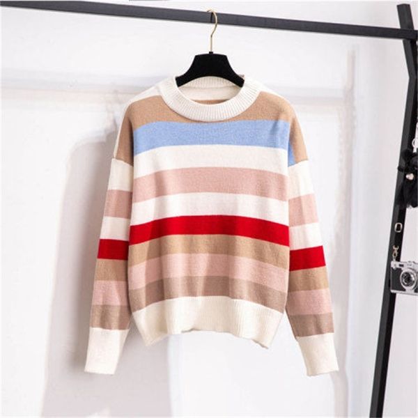 

new 2021 winter fashion defines lazy stripe wind around the neck imitation shorts suit two female garments y450 z0md wddo, Gray