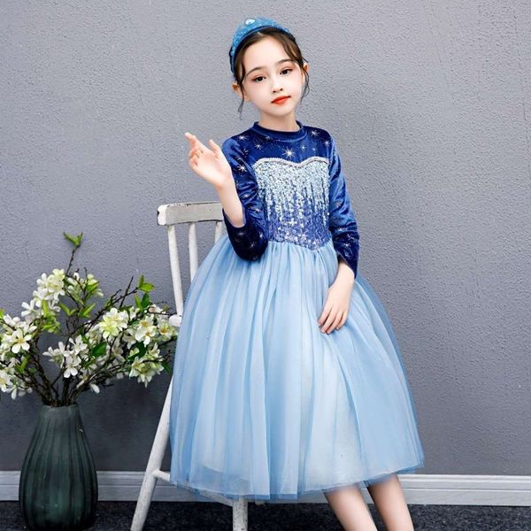 

skirt ice and girl's snow 2 princs drs children aisha new long sve halloween costume, Red;yellow