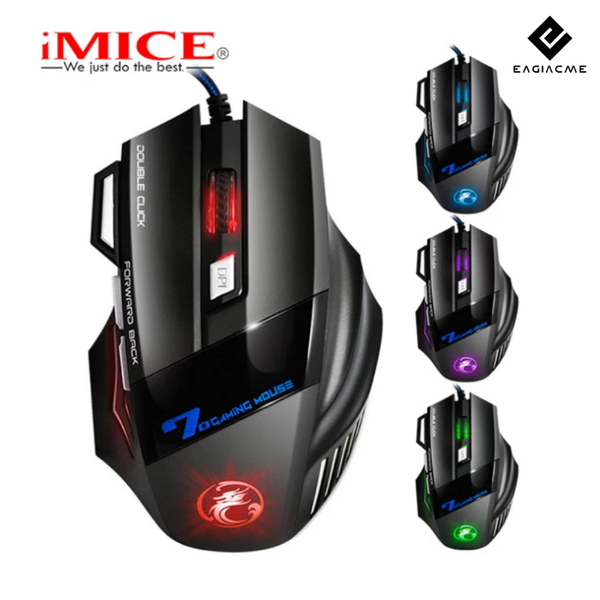 

x7, 7 клавиш игры gaming mouse dazzle color rgb дыхательные лампы esports игра mouse wired