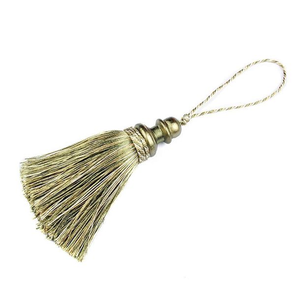 

1pc hanging rope silk tassels fringe sewing tassel trim key tassels for diy embellish curtain accessories h wmttio