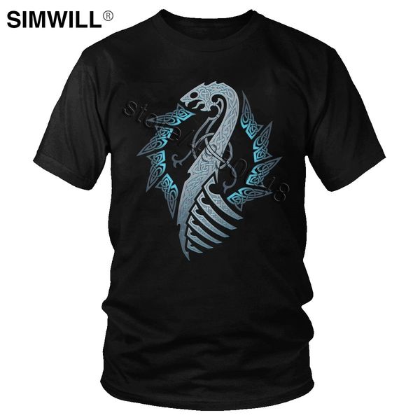 

sport fashion men cotton valhalla odin black moon naglfar t shirts short sleeved o-neck viking tees shirt tv fans merch gift t-shirt