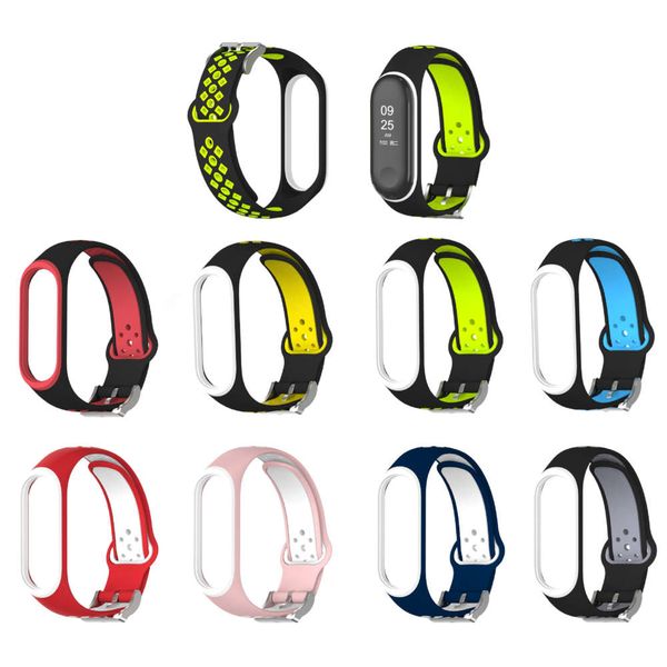 

it is suitable for 5 / bracelet, 3 two color smart replacement strap, sports 4 wristband and reverse buckle strap