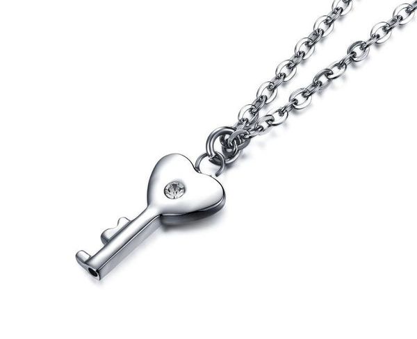 

pure titanium lover s jewelry open heart lock bracelet key pendants necklace & bracelets couples jewelry sets valentine s day11, Silver