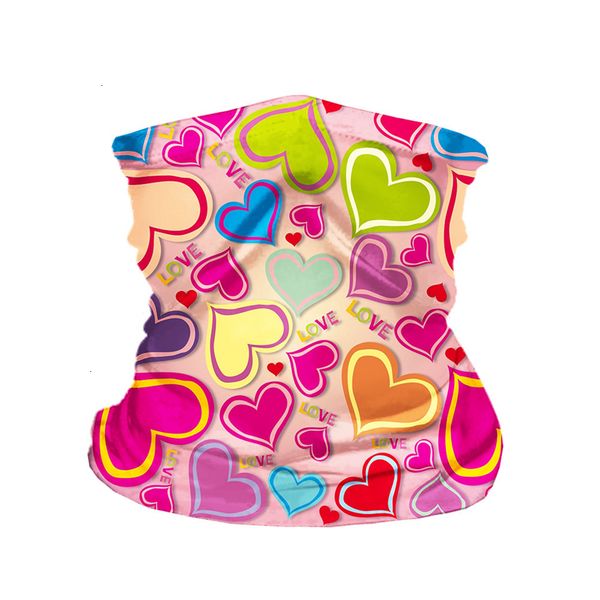 

8style kids cycling magic scarves cartoon scarf bandanas children neck gaiter with pm 2.5 filters windproof party masks headwear gga3551-4