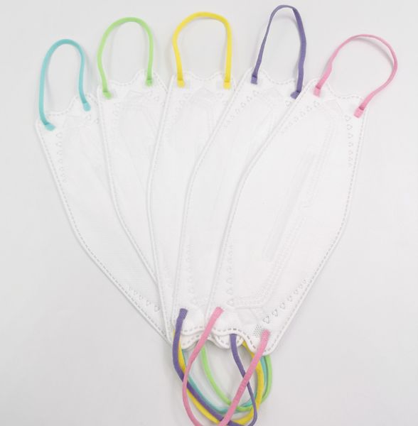 

designer dustproof protection non-woven fabric mask fashion willow-shaped colorful earloop masks 10pcs/pack kts55