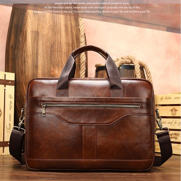 

maheu leather briefcases with shoulder strap luxury designer messenger bag crossbody business handbag for 15 " pc