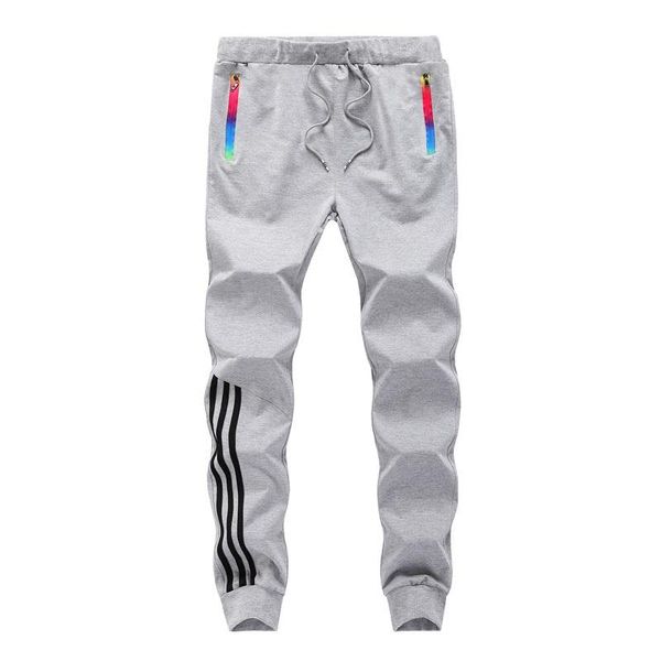 

men pants striped joggers autumn casual mens sweatpants sportswear long trousers 2020 brand pants men gym fitness clothing 5xl, Black