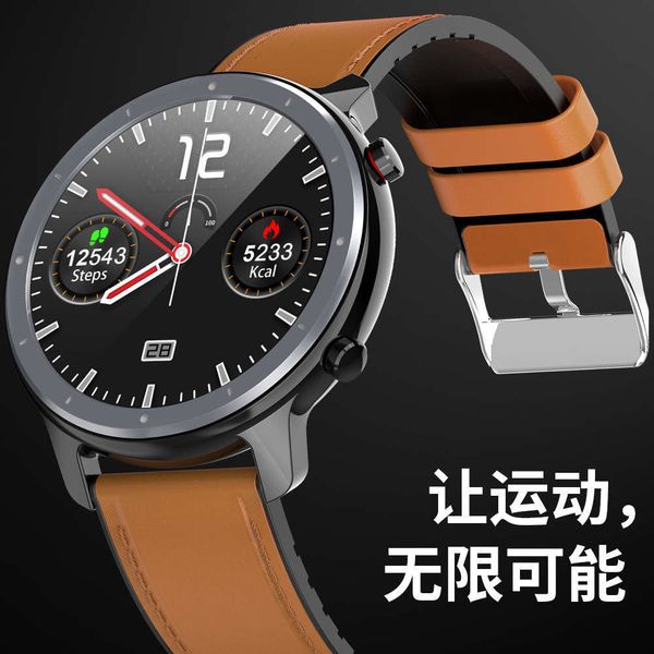 

l11 smart watch ip68 waterproof fit hd round screen 7-day life bluetooth br