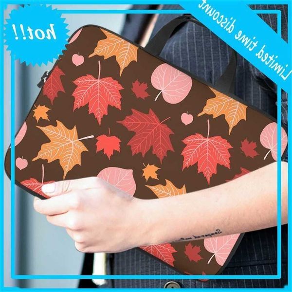 

colorful herfst sheet lapas custom printed notebook protective cap cover powder neopreen tablet mouw