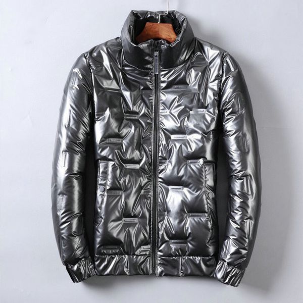 

2020 fashion down jacket for men outdoor warm feather winter jacket doudoune homme down-filled mens down jacket, Black