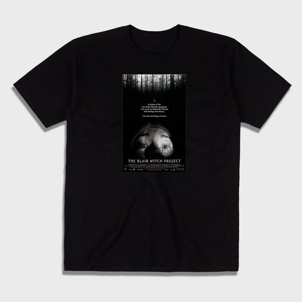 

спорт blair witch project vintage poster тенниска одной стороне печати