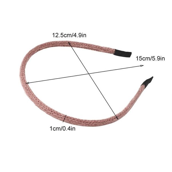 

winter soft non-slip head hoop candy color wool knitted headband weave stripes hair hoop women girls makeup hair accessories q sqckcb