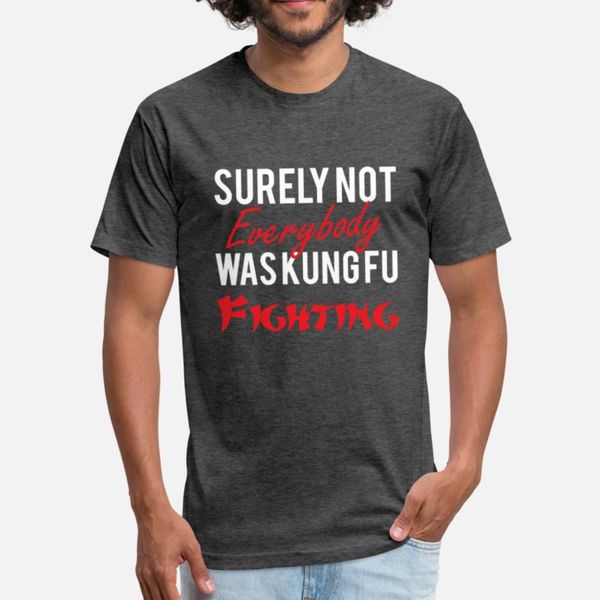 

surely not everybody was kung fu fighting designers graphic t shirt fit black plus size tracksuit hoodie sweatshirt