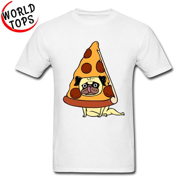 

funny cartoon cute pizza pug fashion awesome tshirt interesting design crew neck comic summer hooded sweatshirt hoodie men t shirt