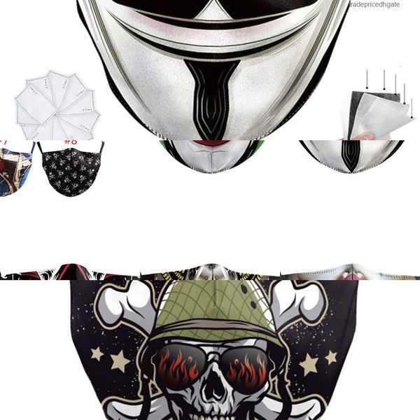 

masquerade print masks halloween digital men fashion designer party joker face vg5m