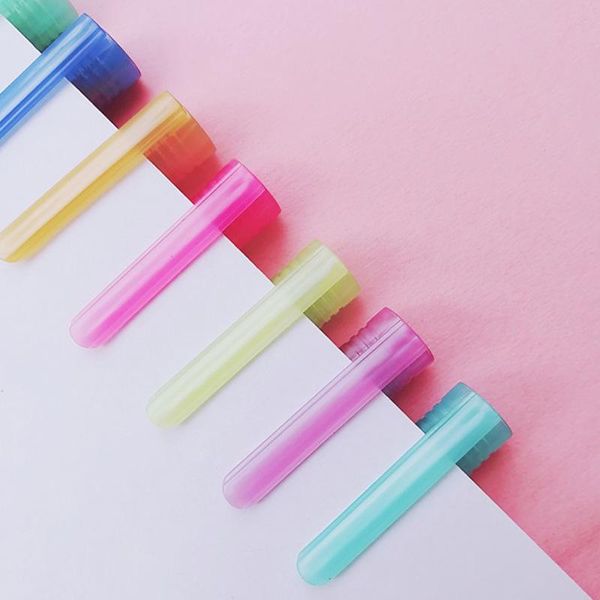 

8 шт. творческая высокая емкость 8 цветов, стираемая чайница ручной учета маркера маркера маркера маркировки маркера маркадор детский подаро, Black;red