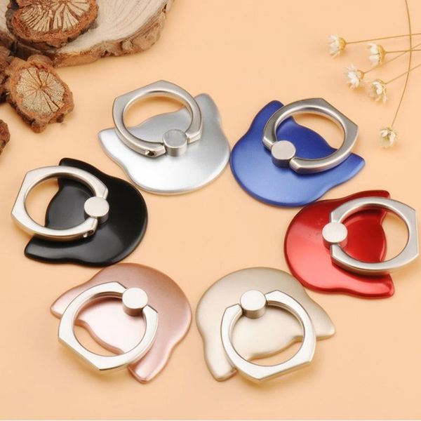 

finger ring mobile phone smartphone stand holder for iphone xs huawei samsung cell smart round phone ring holder car mount stand sqcadv