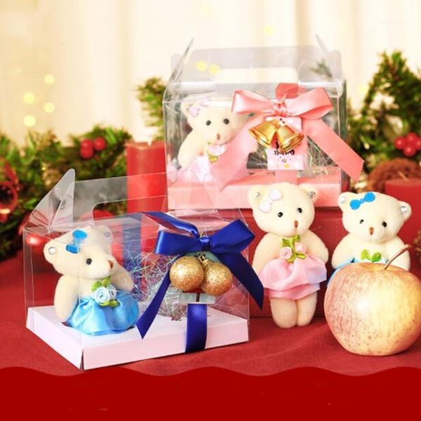 

gift wrap 2021 style wedding candy pvc box 10pcs 10x10x16cm diy christmas /halloween days beautiful show transparent apple case1