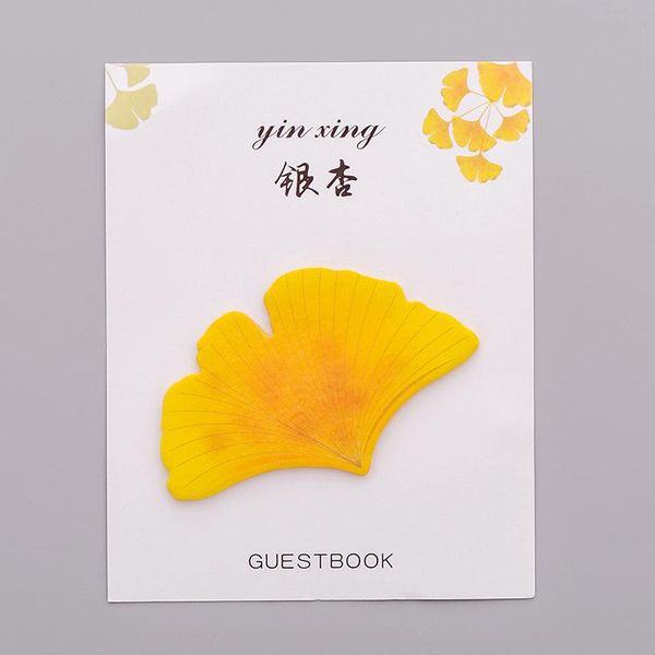 

2019 creative cute kawaii small creative and simulation fresh leaves post it notepads post it office school supplies jllutz carshop2006