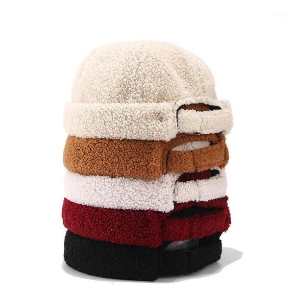 

adjustable brimless retro hat breathable beanie hat sailor cap new winter warm hip hop beanies women man1